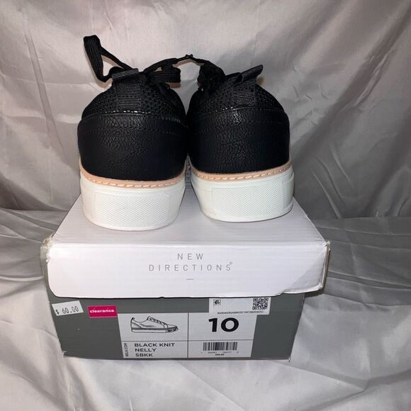 New‎ Direction black tennis shoes with whiter sole NIB size 10 style Nelly - Picture 6 of 6